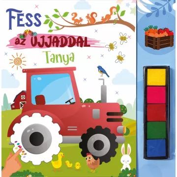 Bojanka za prste - bojanka - farma - Tulli.hr