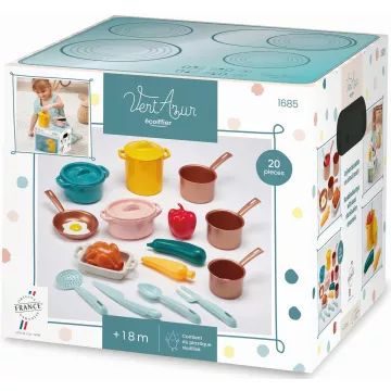 Écoiffier: speelgoed vaas set - 20 stuks - .afbeelding