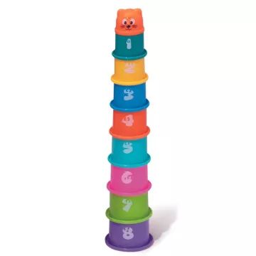 Tooky Toy: Conjunto de Brinquedos Educativos para Bebês, Madeira - 60 peças - .Imagem