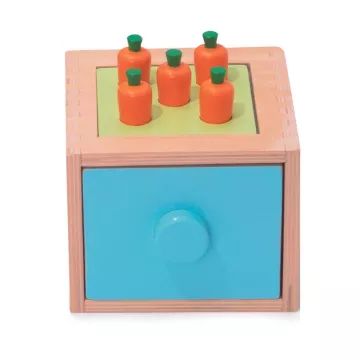 Sada rozvojových dřevěných hraček pro kojence Tooky Toy - 60 dílů - .obrázek