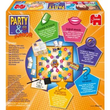 Jumbo: Party & Co Junior Gesellschaftsspiel auf Ungarisch - . bild aus