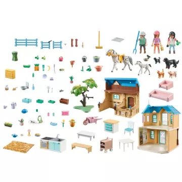 Playmobil: Vízesés farm - Lovarda 71351 - . kép