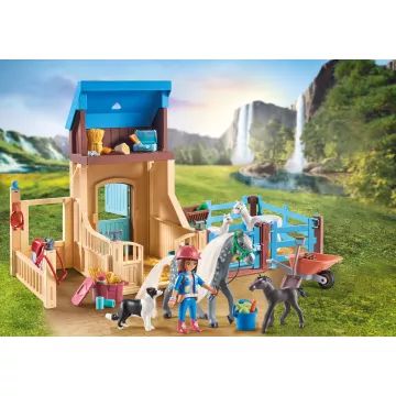 Playmobil: Amelia és Whisper lovasboxszal 71353 - . kép