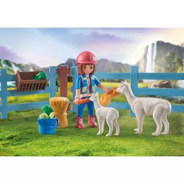 Playmobil: Amelia és Whisper lovasboxszal 71353 - . kép