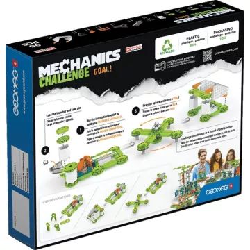 Set de construction magnétique Geomag Mechanics : Challenge Goal! - 96 pièces - .image