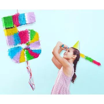 Szám formájú pinata - 5-ös szám - . kép