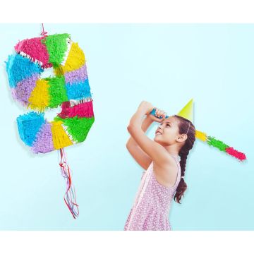 Szám formájú pinata - 9-es szám - . kép