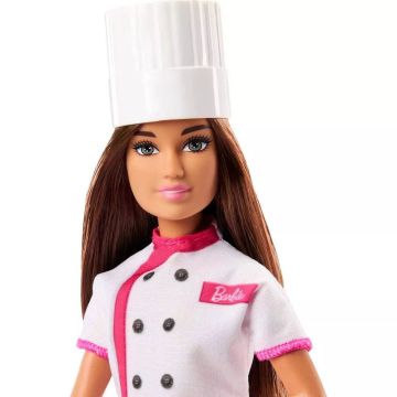 Barbie karrier baba: Cukrász - . kép