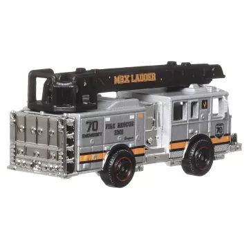 Matchbox Moving Parts: Seagrave Fire Truck kisautó - ezüst - . kép
