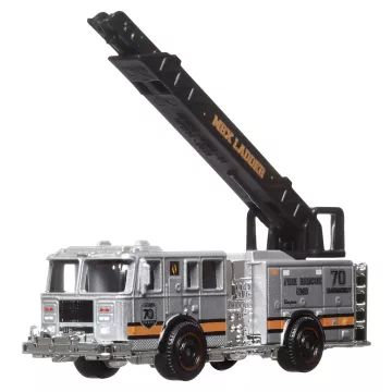 Matchbox Moving Parts: Seagrave Fire Truck kisautó - ezüst - . kép