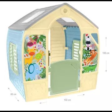 Mochtoys: Ogrodowy domek z motywem zwierząt - .zdjęcie 