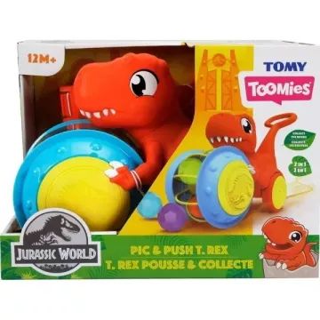 Tomy Toomies: Jurassic World Tologatható T-Rex - CSOMAGOLÁSSÉRÜLT - . kép