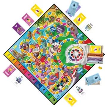 Az Élet játéka társasjáték - Game Of Life Classic társasjáték, CSOMAGOLÁSSÉRÜLT - . kép