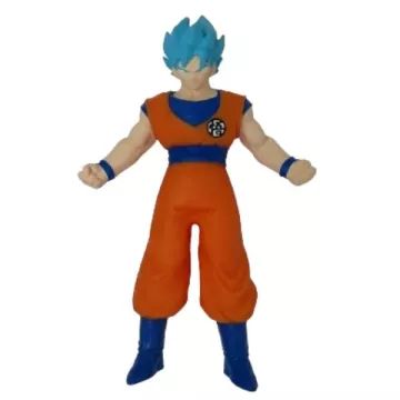 Monsterflex: action figure Dragon Ball estensibile - Goku super blu - .immagine