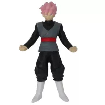 Figura Monsterflex: Dragon Ball Extensível - Black Goku Pink Super Guerreiro Estelar - .Imagem