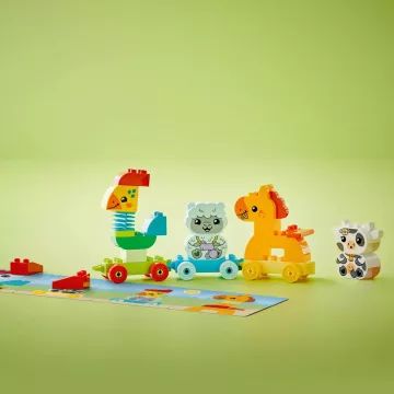 Giocattolo LEGO® DUPLO® Treno degli Animali 10412 - .immagine