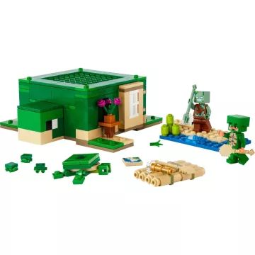 Lego® Minecraft®:A tengerparti teknősház 21254 – minecraft játékok - . kép