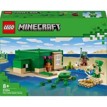 Lego® Minecraft®:A tengerparti teknősház 21254 – minecraft játékok - . kép