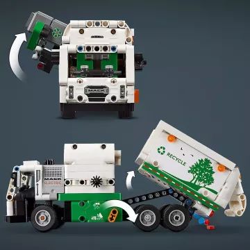 LEGO® Technic Mack® LR Electric atkritumu savācējs 42167 - .attēls