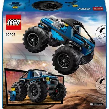 LEGO® City Monster Truck bleu, jouet tout-terrain 60402 - .image