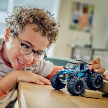 LEGO® City Blau Monster Truck Spielzeug-Geländewagen 60402 - . bild aus