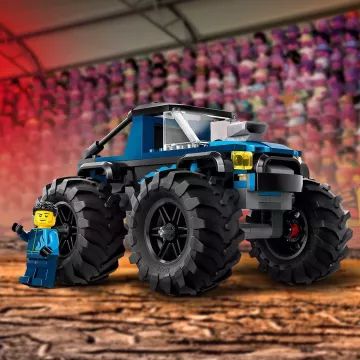 LEGO® City Blau Monster Truck Spielzeug-Geländewagen 60402 - . bild aus