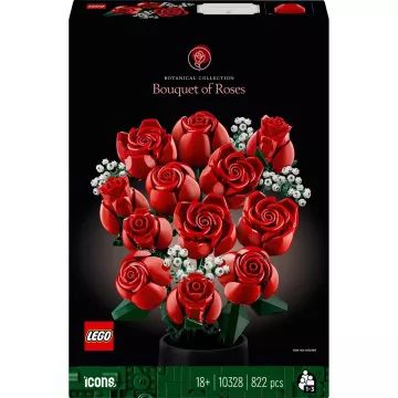 LEGO® Icons Bukiet Róż 10328 – prezenty na rocznicę ślubu - .zdjęcie 