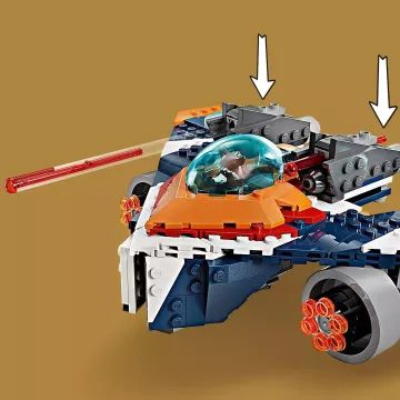Lego® Marvel: Mordály Warbird repülője vs. Ronan 76278 - . kép