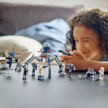 LEGO® Star Wars: Pacote de Batalha Clone Trooper e Droid de Batalha 75372 - .Imagem