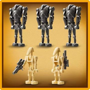 LEGO® Zvaigžņu kari: Klonu kareivja un kaujas droida cīņas komplekts 75372 - .attēls