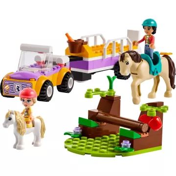 LEGO® Friends: Ló- és póniszállító utánfutó 42634 - . kép
