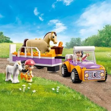 LEGO® Friends: Ló- és póniszállító utánfutó 42634 - . kép