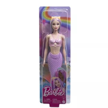 Barbie Dreamtopia: Színes hajú sellő baba - többféle - . kép