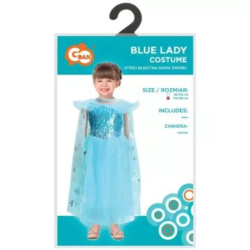 Hókirálynő jelmez - 110-125 cm - . kép