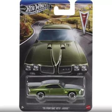 Hot Wheels: Mașinuță Pontiac din seria Silver, 1:64 - mai multe modele - .foto