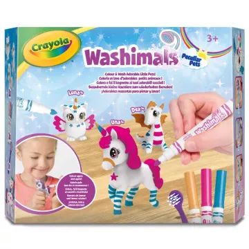 Crayola Washimals: Erilised loomakesed mängukomplekt - .pilt