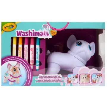 Crayola Washimals: Kleurbare, beweegbare gigantische huisdieren - .afbeelding
