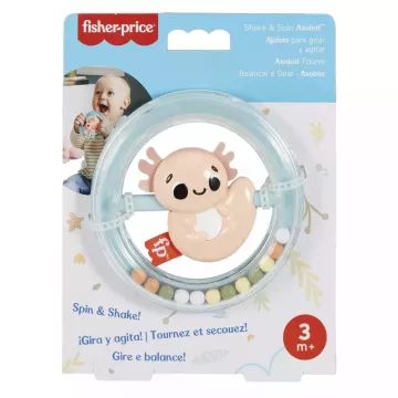 Fisher-Price: Sensimals babapajti - Axolotl csörgő - . kép