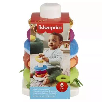 Fisher-Price: Пръстенна пирамида за малки ръчички - . изображение
