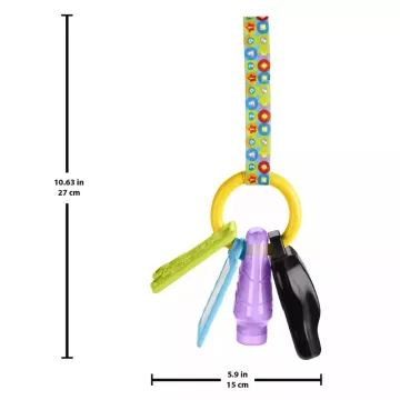 Fisher-Price: Směj se a rozvíjej – klíče od auta - .obrázek