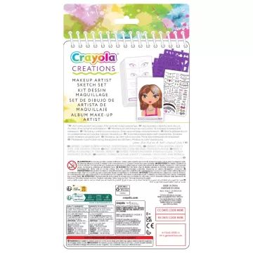 Crayola Creations: Sminkrajz kompakt szett - . kép