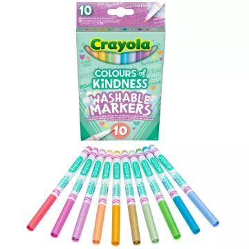 Crayola: Sada jemných fixů - 10 ks - .obrázek