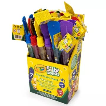 Crayola Silly Scents: Óriás illatos buborékfújó - többféle - . kép