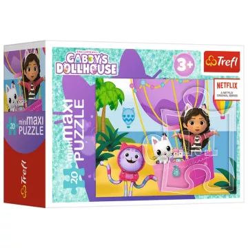 Trefl: Casa de păpuși Gabi puzzle minimaxi - 20 piese, mai multe modele - .foto