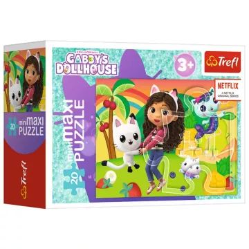Trefl: Casa de păpuși Gabi puzzle minimaxi - 20 piese, mai multe modele - .foto