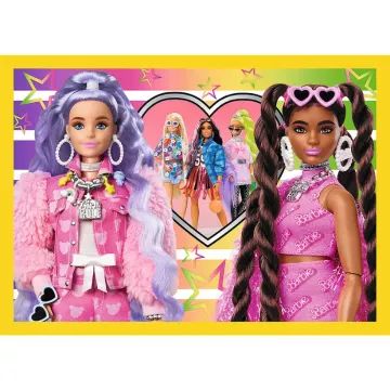 Trefl: Mundo Barbie rompecabezas 4 en 1 - 35, 48, 54, 70 piezas - .imagen