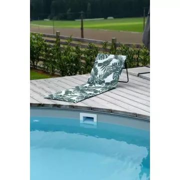 Covoraș de plajă cu spătar - .foto