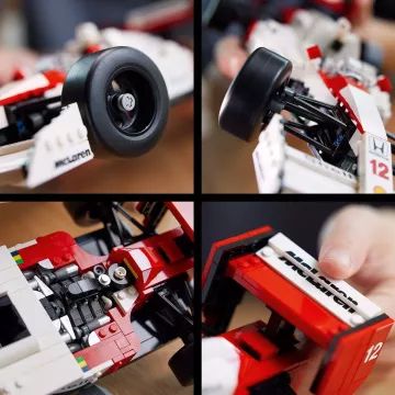Set da corsa LEGO® Icons McLaren MP4/4 & Ayrton Senna 10330 - .immagine