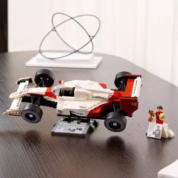 Zestaw wyścigowy LEGO® Icons McLaren MP4/4 i Ayrton Senna 10330 - .zdjęcie 