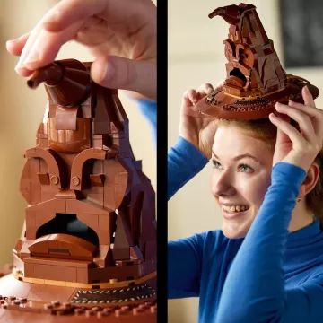 LEGO® Harry Potter: A beszélő Teszlek Süveg szett 76429 - . kép